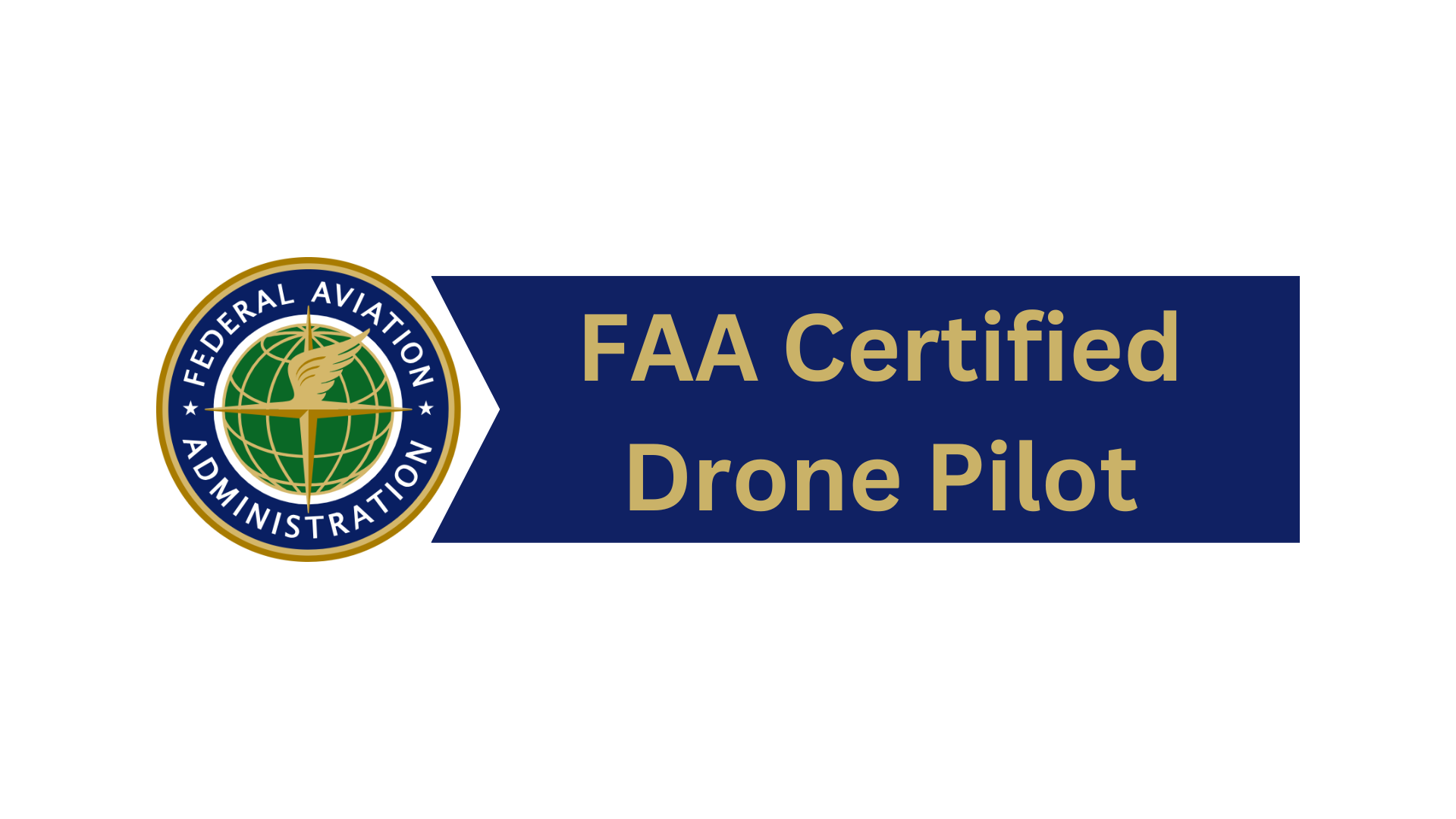 the FAA logo with the words Faa Certified